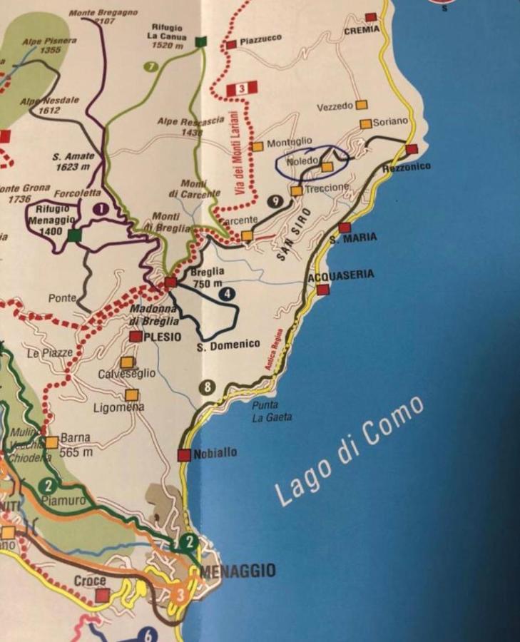 Akuaduulza B&B Como Lake 圣西罗 外观 照片